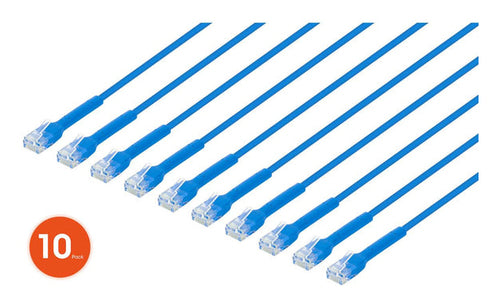 Cat6 Networking Cable 1m U/UTP RJ-45 Blue