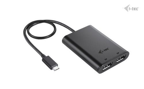 USB Graphics Adapter i-tec C31DUAL4K60DP Dual 4K/60Hz USB-C DisplayPort 7680x4320 - C31DUAL4K60DP