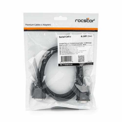 Rocstor Y10C875-B1 serial cable