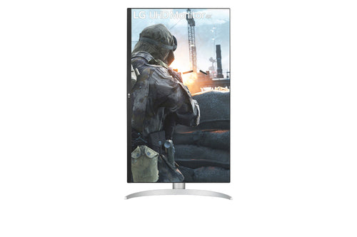 LG 27BP55U-B 27" 4K Ultra HD LED Monitor - Silver