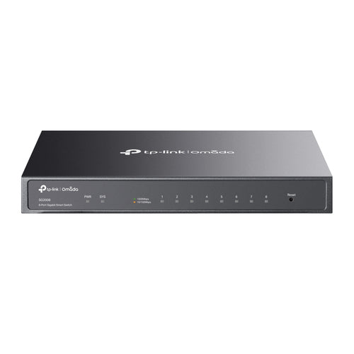 Network Switch TP-Link Omada SG2008 8-Port Gigabit Managed L2/L2+ Wall Mountable