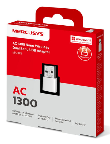 Mercusys MA30N network card