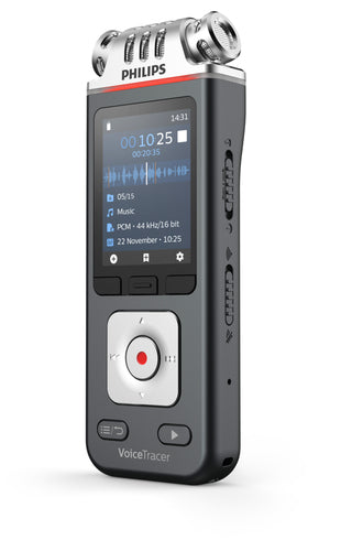 Philips VoiceTracer Digital Voice Recorder 50-20000 Hz Compact Design