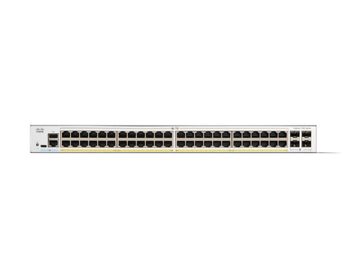 Network Switch Cisco Catalyst 1300 48-Port Gigabit PoE 4x 1G SFP Managed - C1300-48P-4G