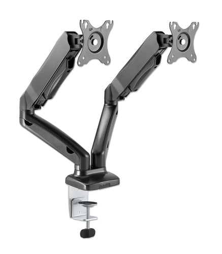 Monitor Mount Manhattan 462501 Dual Desk Mount Full Motion Spring VESA 75x75 100x100mm - 462501