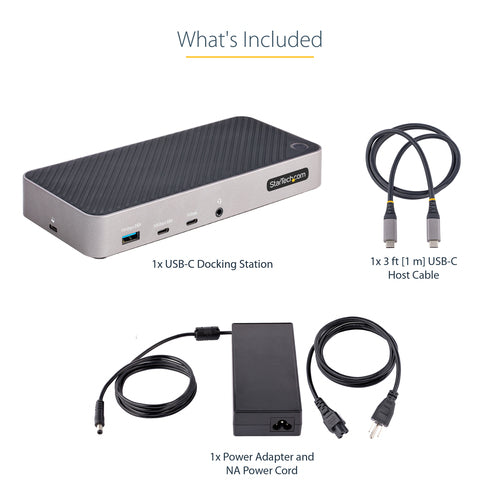 StarTech.com 116N-USBC-DOCK laptop dock/port replicator