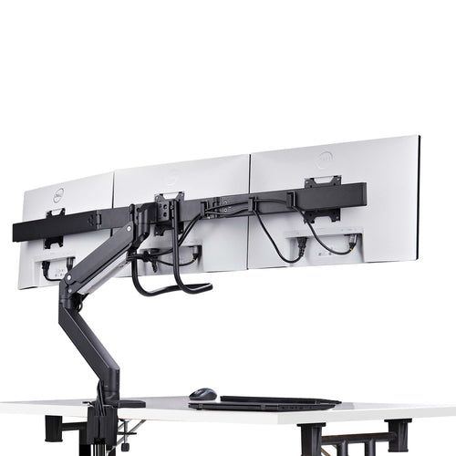Monitor Mount StarTech.com 3M1A3SG Crossbar Triple VESA 75x75/100x100 Tool-Less - 3M1A3SG-MONITOR-ARM