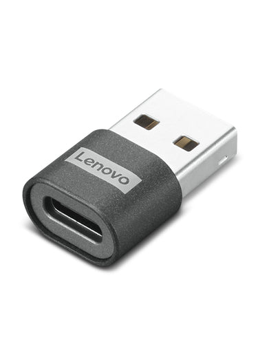 USB-C to USB-A Gender Changer Adapter Black Lenovo