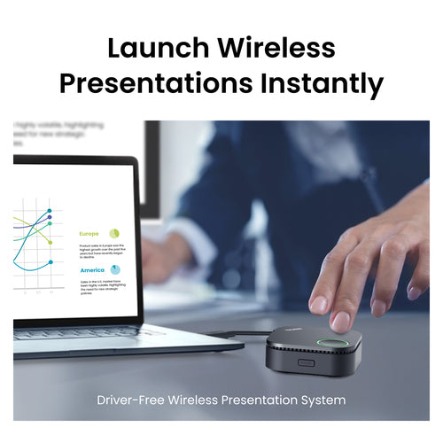 4K UHD Wireless Presentation System BenQ InstaShow WDC15 Desktop