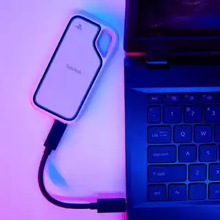 External SSD SanDisk SDSSDE62P 1TB USB-C 1000MB/s 3.2 Gen 2 - SDSSDE62P-1T00-G25