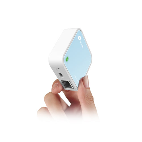 Wireless Router TP-Link TL-WR802N Wi-Fi 4 2.4GHz Portable Ethernet LAN