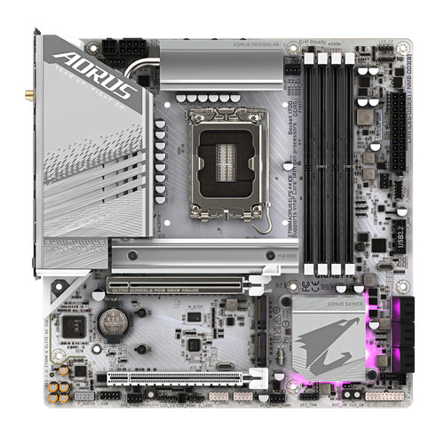GIGABYTE Z790M AORUS ELITE AX ICE motherboard