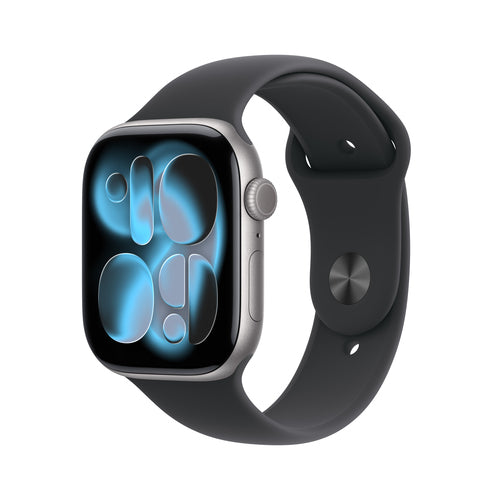 Apple Watch Series 11 GPS + Cellular 46mm Space Grey Aluminium 64GB OLED Touchscreen
