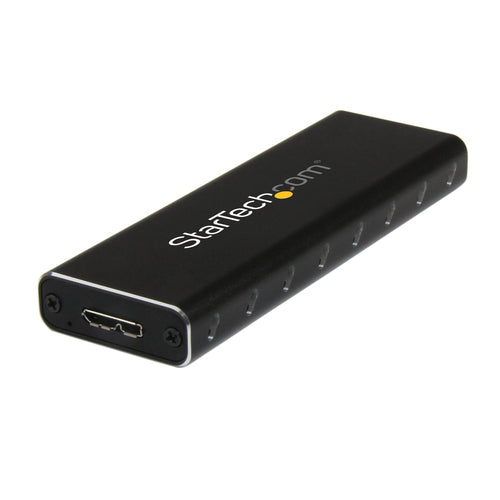 M.2 SSD Enclosure StarTech.com SM2NGFFMBU33 USB 3.0 5Gbps UASP Black - SM2NGFFMBU33
