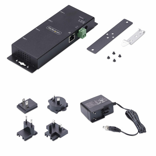 StarTech.com I43-SERIAL-ETHERNET serial converter/repeater/isolator