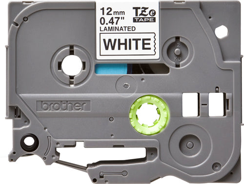 Label-Making Tape Brother TZE-231 Black on White Die-Cut - TZE231