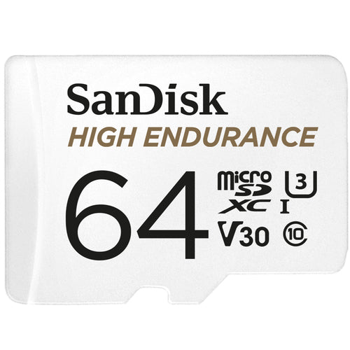 MicroSD Card SanDisk High Endurance 64GB Class 10 UHS-I 100MB/s - SDSQQNR-064G-GN6IA