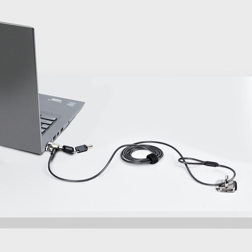 Laptop Cable Lock StarTech.com Nano 6ft Anti-Theft Steel Cut-Resistant - NANOK-LAPTOP-LOCK
