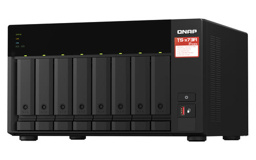 NAS Tower QNAP TS-873A Ryzen V1500B 8GB DDR4 Storage
