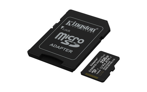 microSDXC Kingston Technology Canvas Select Plus Gen3 256GB 150MB/s A1 Class 10 UHS-I - SDCS3/256GB