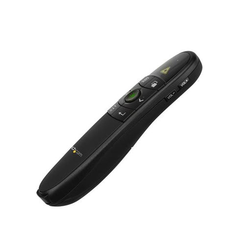 Wireless Presenter StarTech.com PRESREMOTEG 90ft USB Plug-and-Play Green Laser Pointer