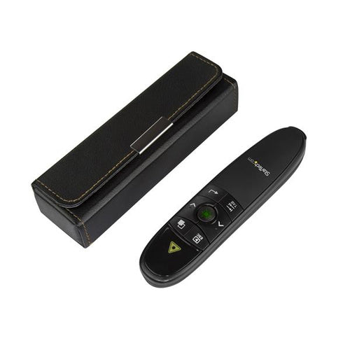Wireless Presenter StarTech.com PRESREMOTEG 90ft USB Plug-and-Play Green Laser Pointer