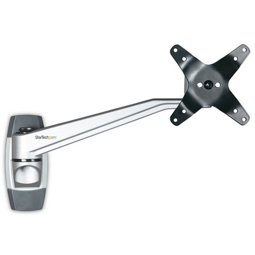 StarTech.com ARMWALLDS2 Adjustable Wall-Mount Monitor Arm - Silver - 14 kg Capacity