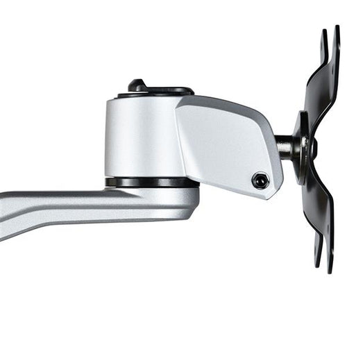 StarTech.com ARMWALLDS2 Adjustable Wall-Mount Monitor Arm - Silver - 14 kg Capacity