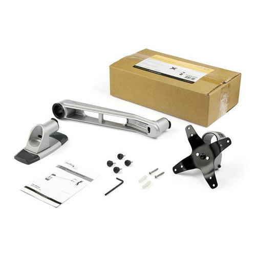 StarTech.com ARMWALLDS2 Adjustable Wall-Mount Monitor Arm - Silver - 14 kg Capacity