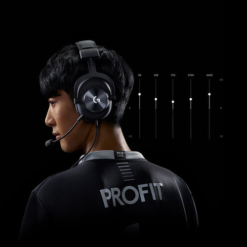 Gaming Headset Logitech G PRO X Wired 20-20000 Hz 320g - 981-000818