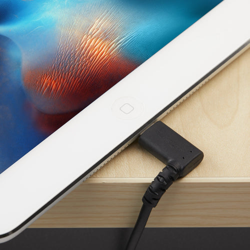 6ft USB A to Lightning Cable Right Angle Durable Apple MFi Certified