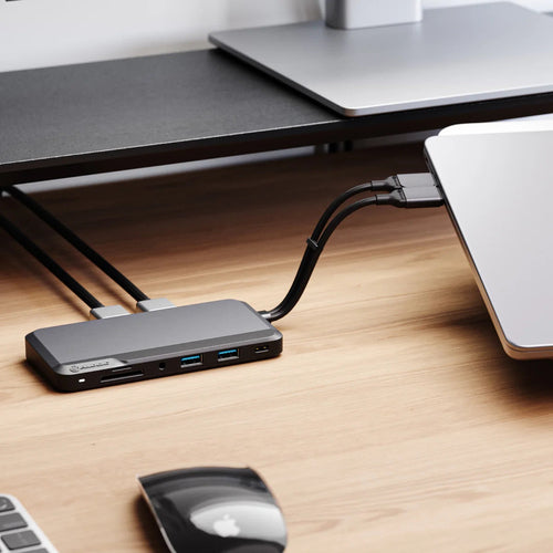 ALOGIC U2CXH-DGR laptop dock/port replicator