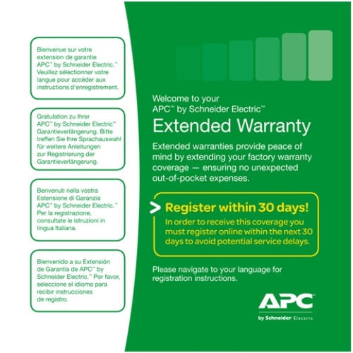 APC Warranty Extension 1 Year 24x7 Support