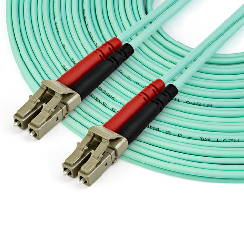 Fiber Optic Cable StarTech.com 10m LC/UPC OM4 Multimode 100G Low Insertion Loss - 450FBLCLC10