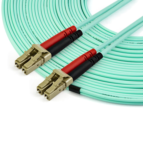 Fiber Optic Cable StarTech 15m OM3 Multimode 100G LC/UPC Low Insertion Loss