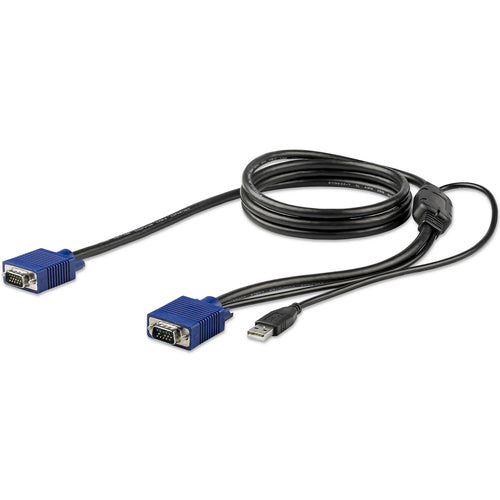 KVM Cable StarTech.com RKCONSUV6 6ft USB VGA Rackmount Black - RKCONSUV6