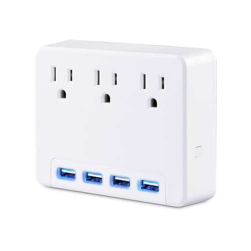 Surge Protector CyberPower P3WU 3 AC Outlets 125V White