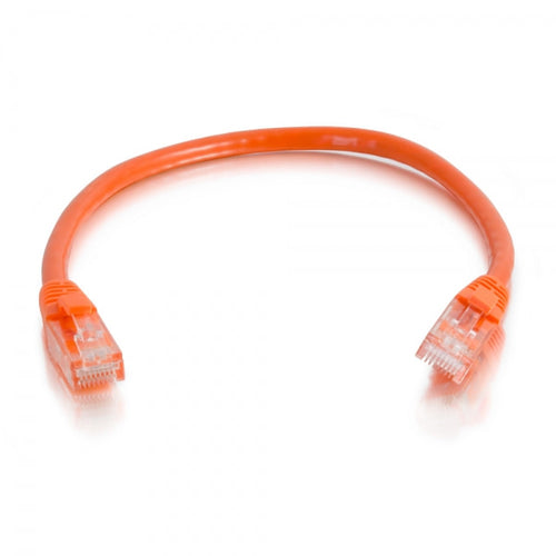 C2G 7.6m Cat6a Networking Cable U/UTP RJ-45 Orange