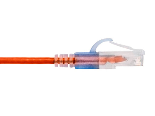 Network Cable Monoprice 29442 0.6m Cat6a U/UTP RJ-45 Orange - 29442