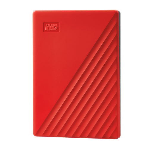 External Hard Drive 4TB Western Digital My Passport USB 3.2 Red