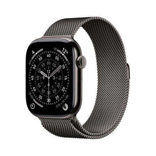 Apple Watch Series 11 GPS + Cellular 46mm OLED Touchscreen Slate Titanium Case 64GB
