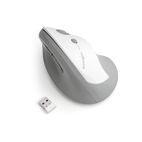 Wireless Mouse Kensington K75520WW 1600 DPI RF Right-Hand Grey White