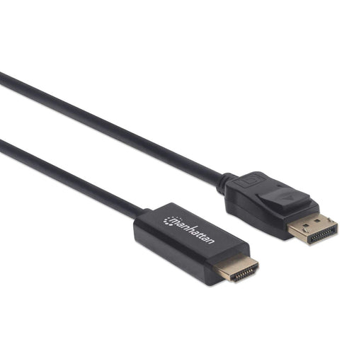 DisplayPort to HDMI Cable Manhattan 3m 1080p 60Hz Male to Male