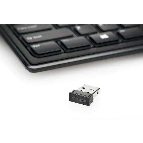 Wireless Keyboard Kensington K72344US Full-Size RF Wireless QWERTY Black