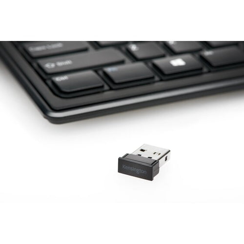 Wireless Keyboard Kensington K72344US Full-Size RF Wireless QWERTY Black