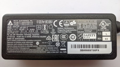 Elo Touch Solutions E593458 power adapter/inverter