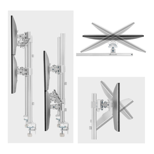 Monitor Mount StarTech.com 6-Monitor Arm Stand Height Adjustable VESA 100x100