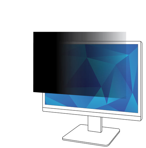3M PF300W1B Privacy Filter for 30" Monitor - Anti-Glare, Frameless