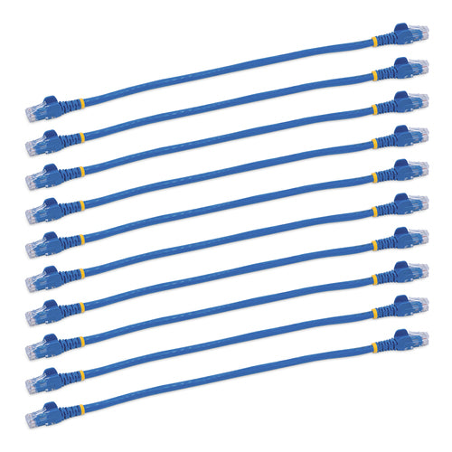 CAT6 Ethernet Cable StarTech.com N6PATCH1 10-Pack 1ft Snagless RJ45