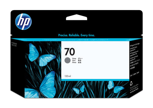 Ink Cartridge HP 70 130-ml Gray DesignJet Thermal Inkjet Z3100 Z3200 - C9450A